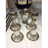 A 15 piece Japanese tea set