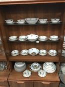 A 30 piece "Meakin Hedgerow" and a 53 piece "Bohemia" dining set