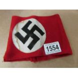A genuine Nazi armband.