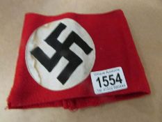 A genuine Nazi armband.