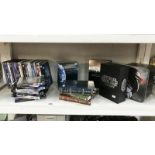 A collection of DVD's including Star Wars, Lord Of The Rings etc.