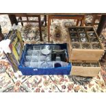 3 boxes of named brewer glasses,