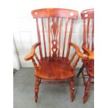 A Windsor chair,