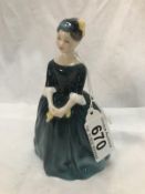 A Royal Doulton figurine 'Cherie'.