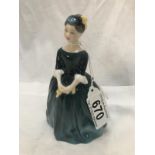 A Royal Doulton figurine 'Cherie'.