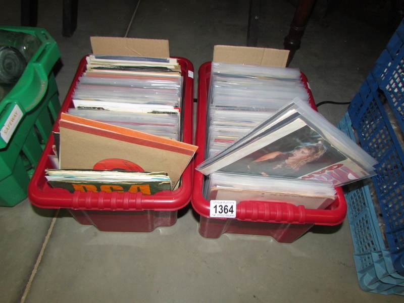 2 boxes of 1970's 45 rpm records. - Image 3 of 3