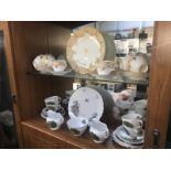 A Royal Vale tea set and 1 other.