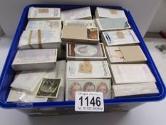 A box of assorted cigarette cards including John Player, Will's, Godfrey Phillips etc.