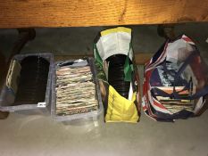 2 bags & 2 boxes of assorted 45rpm records