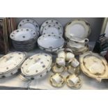 36 pieces of Windsor ivory tea and coffee ware and 17 pieces of Theodore Haviland limoges dinner