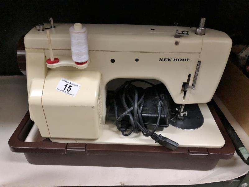 A New Home sewing machine. - Image 2 of 2