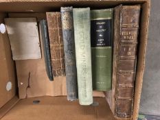 A collection of antiquarian and collectable books including Tillotson, 54 sermons,