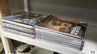 A large quantity of Dr Who magazines.