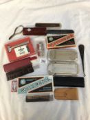 4 Rolls razors and other grooming items.