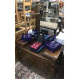 A 1930s/40s mirrored dressing table.