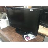 An LG 32" flat screen TV, no leads.