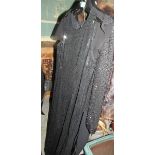 A quantity of vintage dresses etc.