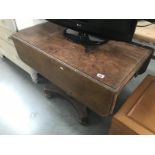 A Victorian mahogany pembroke table.