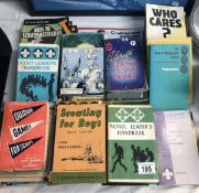 A quantity of 1960s/70s scout ephemera including training books, aids etc.