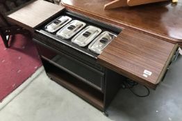 A Philips hostess imperial tea trolley.