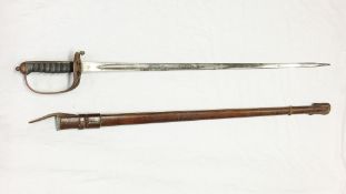 An Edward VII Royal Army Medical Corps Officer's sword by David Jones, 136 Deansgate, Manchester,