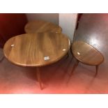 A nest of 3 Ercol tables