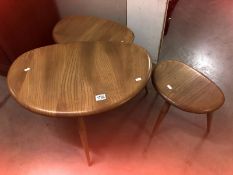 A nest of 3 Ercol tables