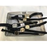 7 wrist watches including Regency, Lorus etc.