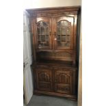 A part-glazed dresser/sideboard.