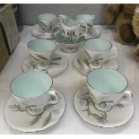 A Royal Albert festival pattern coffee set.