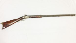 A 19th century American Planes Kentucky long rifle.