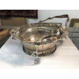 A good quality Mappin and Webb silver plated basket.