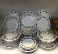 A 28 piece Alfred Meakin England set.