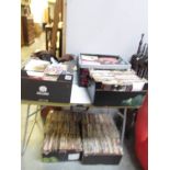 6 boxes of in excess of 2000 45 rpm records - all era's, all genre's, all conditions.