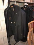 A Royal Navy chief stoker's uniform comprising jacket,