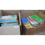 2 boxes of ordnance survey maps including library editions.