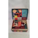 A Vulcan Senior childs sewing machine in original box.