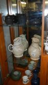 2 19th century Toby jugs and a mixed lot of 18th and 19th century porcelain.