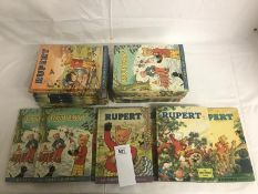 28 Rupert annuals from the 1970's (most in good condition).