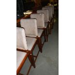 A set of 6 dining chairs.