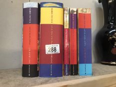 5 Harry Potter books.