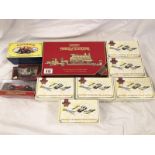 10 boxed models of yesteryear including YS16 1929 Scammell 100 ton truck trailer.