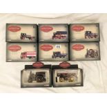 8 Corgi vintage glory of steam limited edition models.