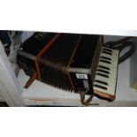 A piano accordion.