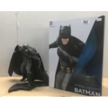 A boxed porcelain model DC collectables Batman from Batman V Superman.