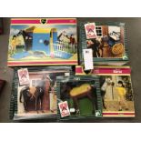 5 Pedigree Sindy boxed sets - including horse, wagon, foal, chestnut horse and horse box.