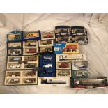 A quantity of Corgi classics and Lledo diecast models.