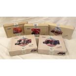 5 boxed Corgi classics commercial vehicles.