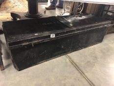 A long metal trunk.