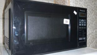 A Panasonic microwave oven.